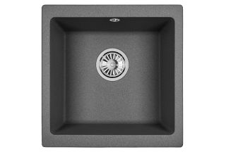 Мойка кухонная Granula 4451, ГРАФИТ